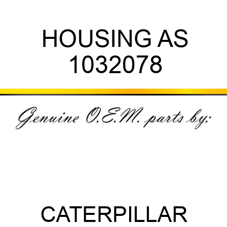 HOUSING AS 1032078