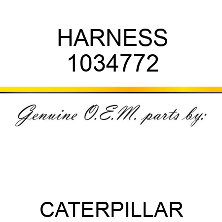 HARNESS 1034772