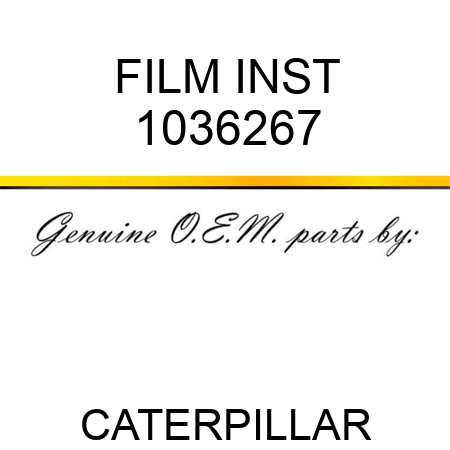 FILM INST 1036267