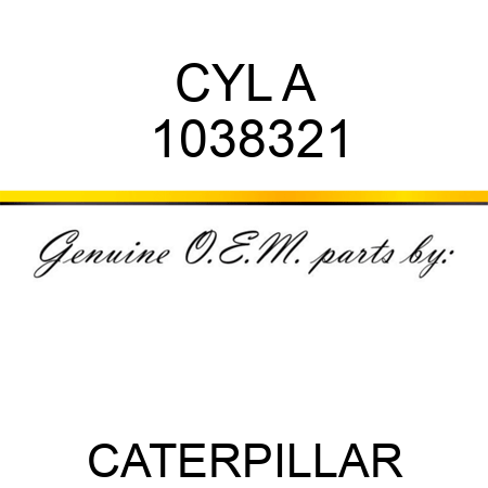 CYL A 1038321