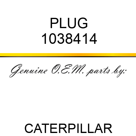PLUG 1038414