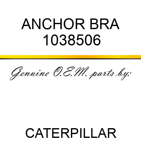 ANCHOR BRA 1038506