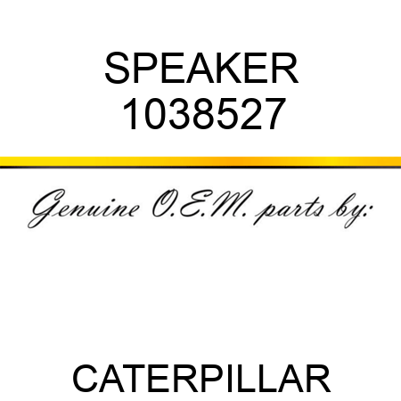 SPEAKER 1038527