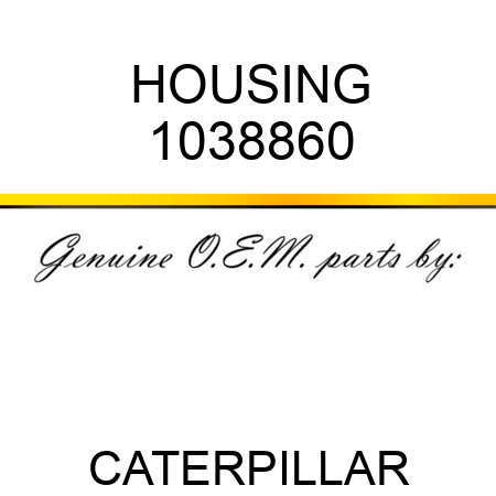 HOUSING 1038860