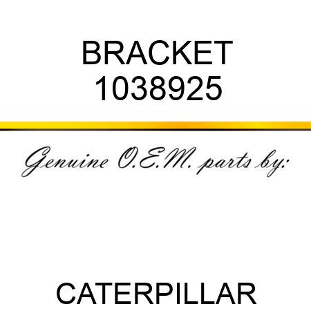 BRACKET 1038925