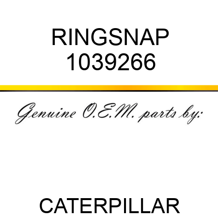 RING,SNAP 1039266