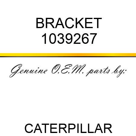 BRACKET 1039267