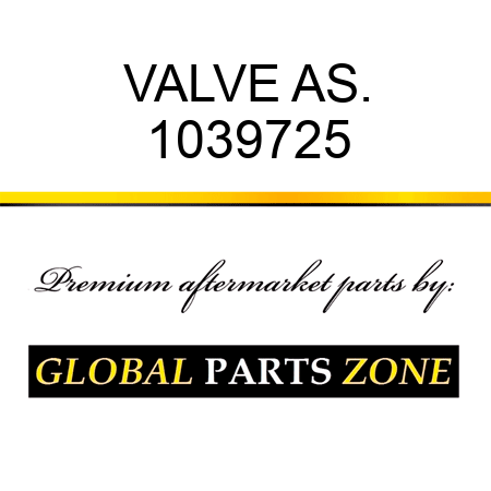 VALVE AS. 1039725
