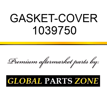 GASKET-COVER 1039750
