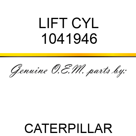 LIFT CYL 1041946