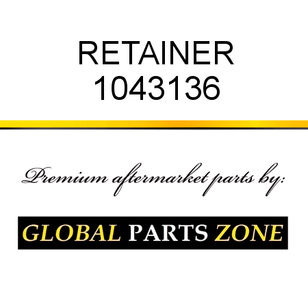 RETAINER 1043136