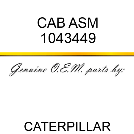 CAB ASM 1043449