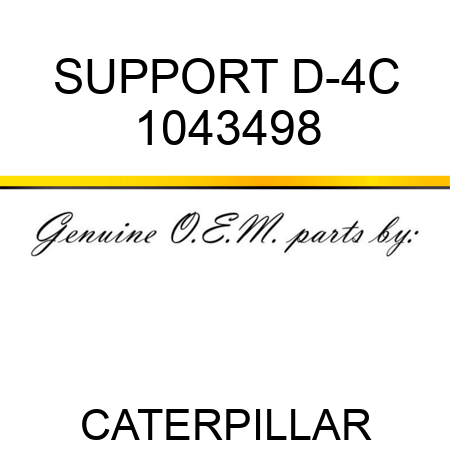 SUPPORT D-4C 1043498