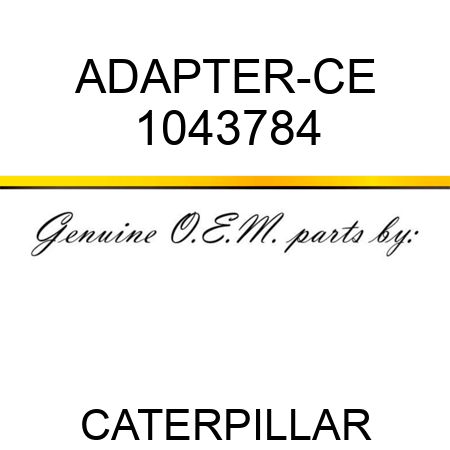 ADAPTER-CE 1043784