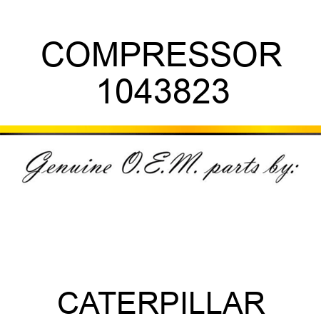 COMPRESSOR 1043823