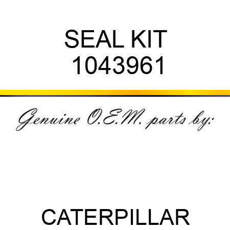 SEAL KIT 1043961