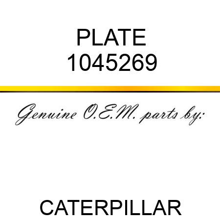 PLATE 1045269