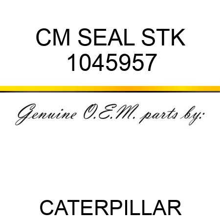 CM SEAL STK 1045957