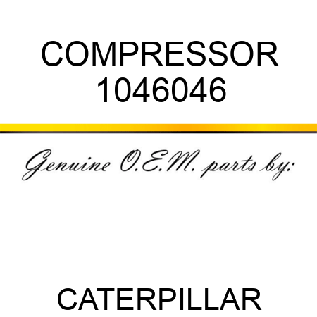 COMPRESSOR 1046046