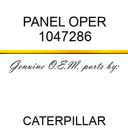 PANEL OPER 1047286