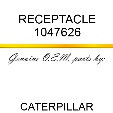 RECEPTACLE 1047626