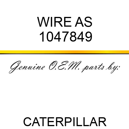 WIRE AS 1047849