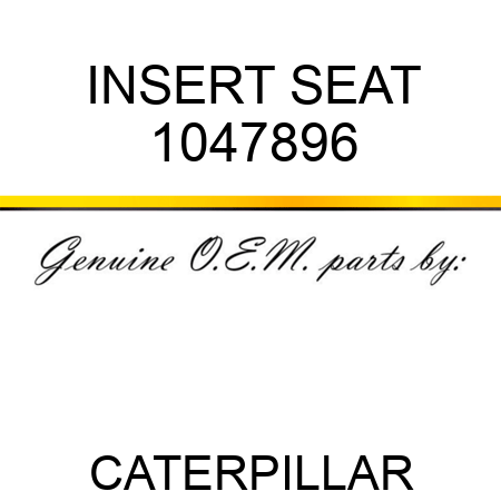 INSERT SEAT 1047896