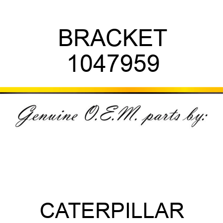 BRACKET 1047959