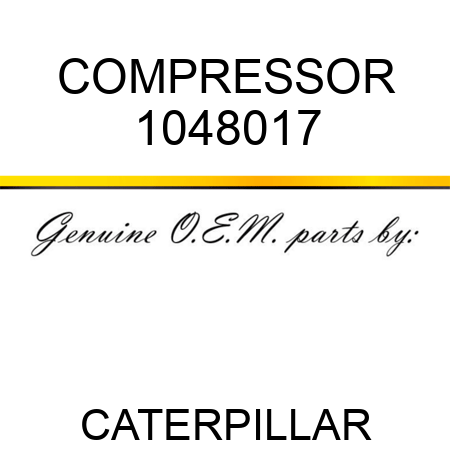 COMPRESSOR 1048017