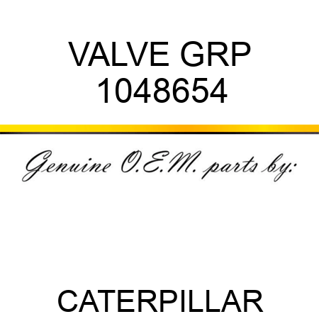 VALVE GRP 1048654
