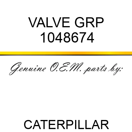 VALVE GRP 1048674