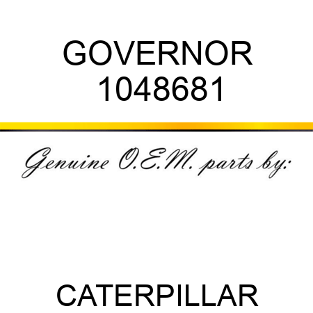 GOVERNOR 1048681