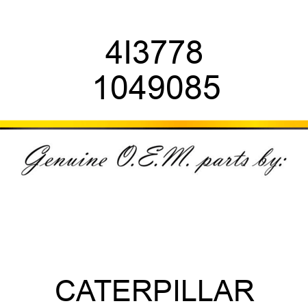 4I3778 1049085