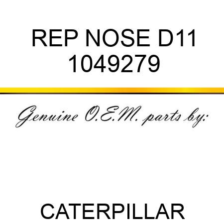 REP NOSE D11 1049279