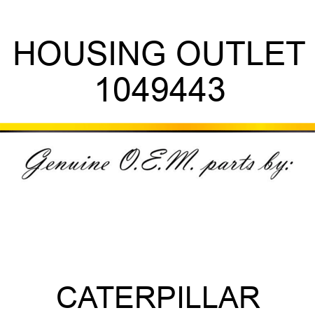 HOUSING OUTLET 1049443