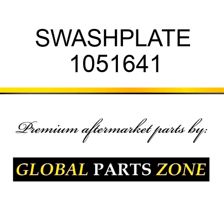 SWASHPLATE 1051641