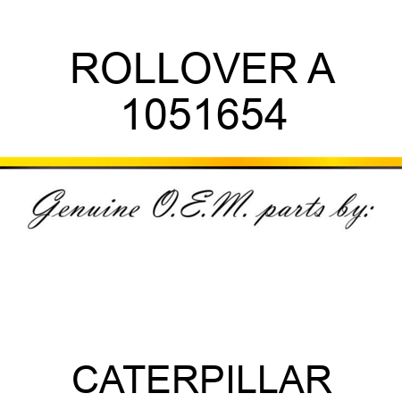 ROLLOVER A 1051654