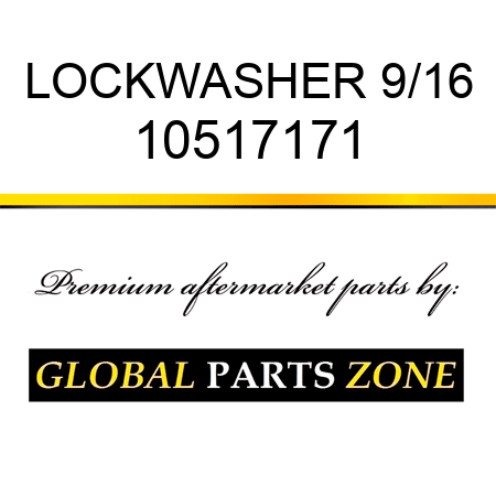 LOCKWASHER 9/16 10517171