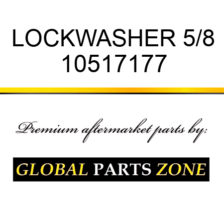 LOCKWASHER 5/8 10517177