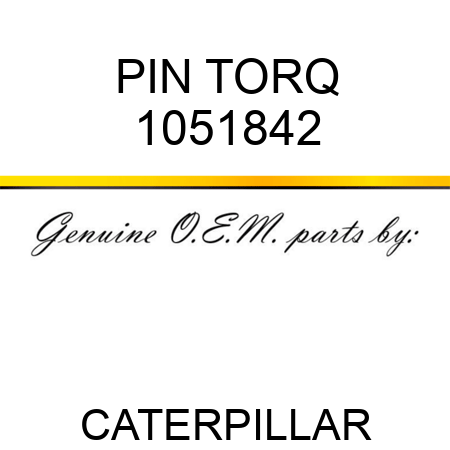PIN TORQ 1051842