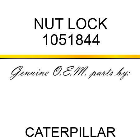 NUT LOCK 1051844