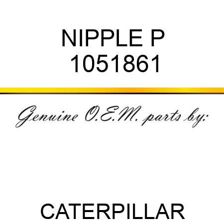 NIPPLE P 1051861