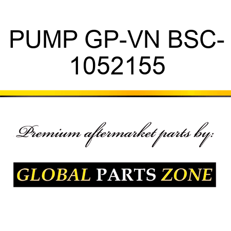 PUMP GP-VN BSC- 1052155