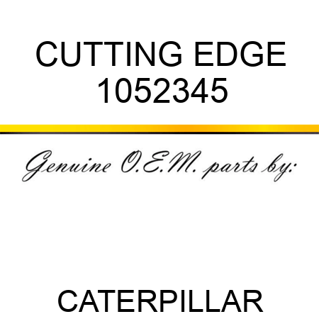 CUTTING EDGE 1052345