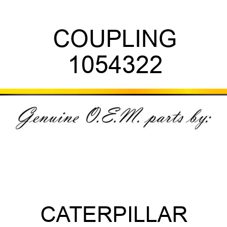 COUPLING 1054322