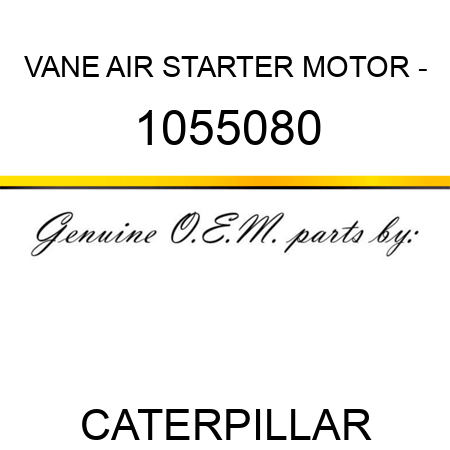 VANE AIR STARTER MOTOR - 1055080