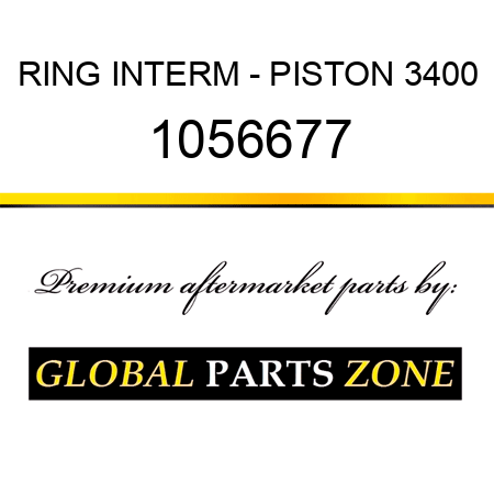RING INTERM - PISTON 3400 1056677