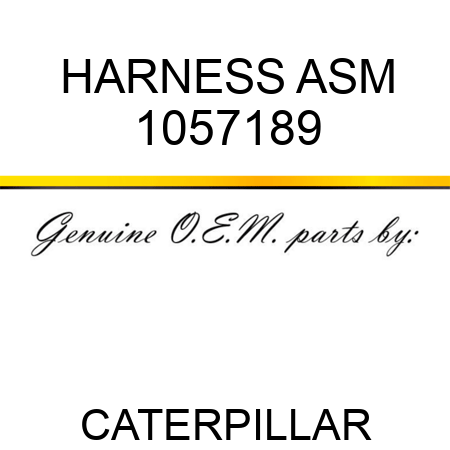HARNESS ASM 1057189