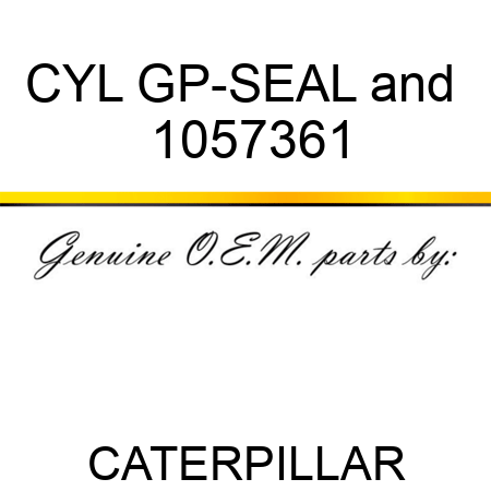 CYL GP-SEAL& 1057361