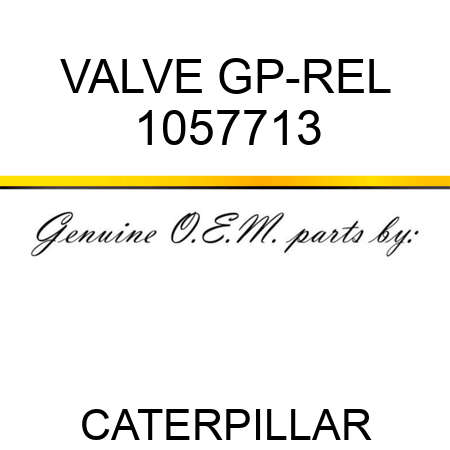 VALVE GP-REL 1057713